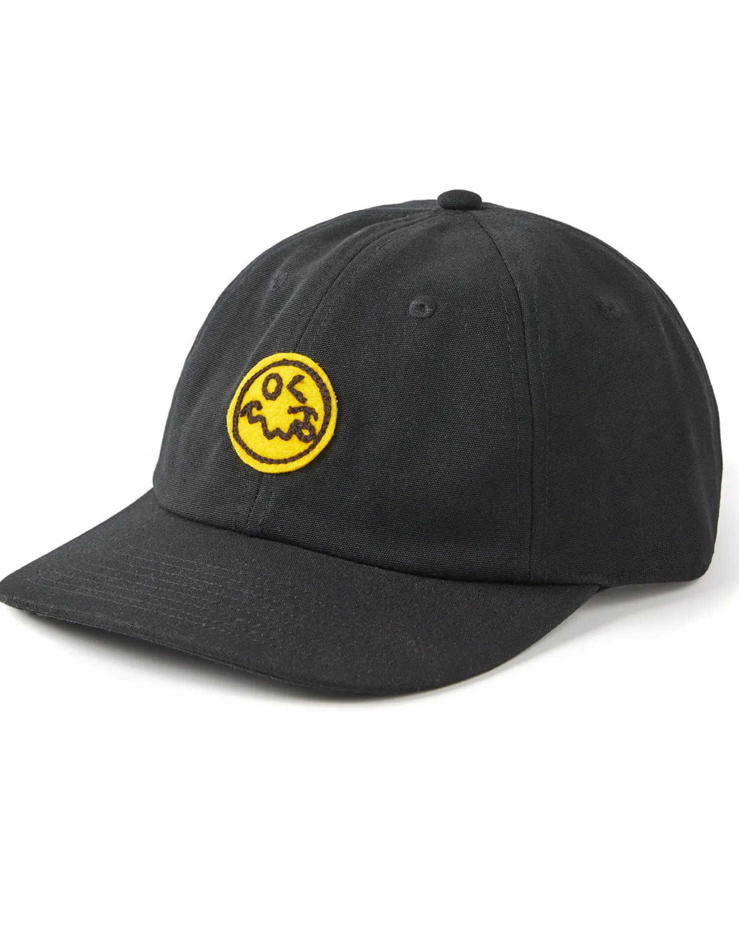 Stoned Smiley Camp Hat