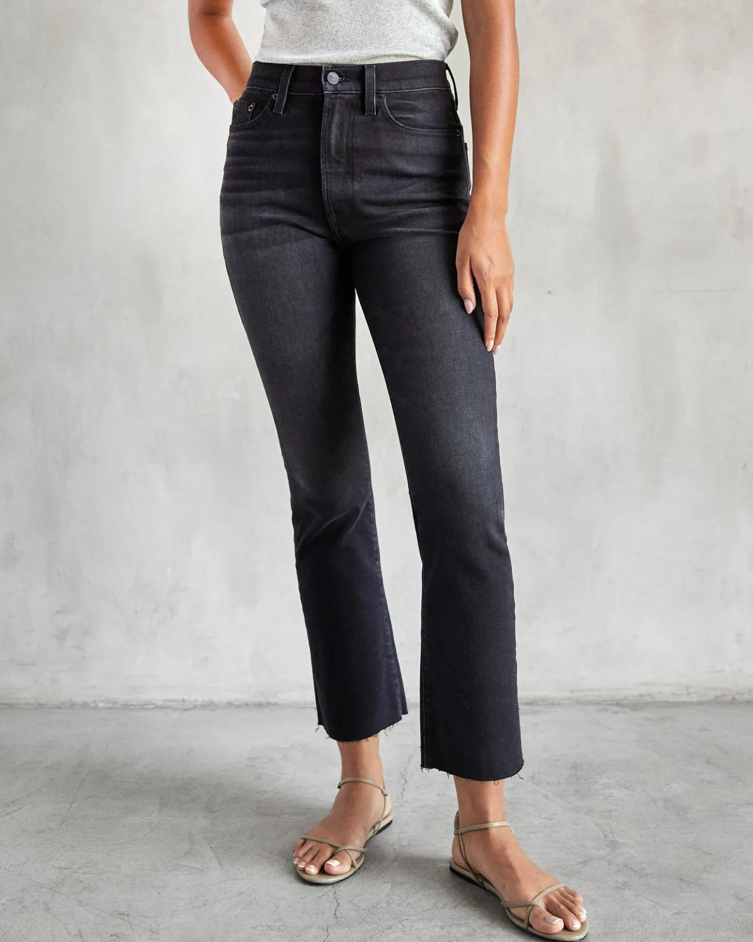 The Costa Crop Jean