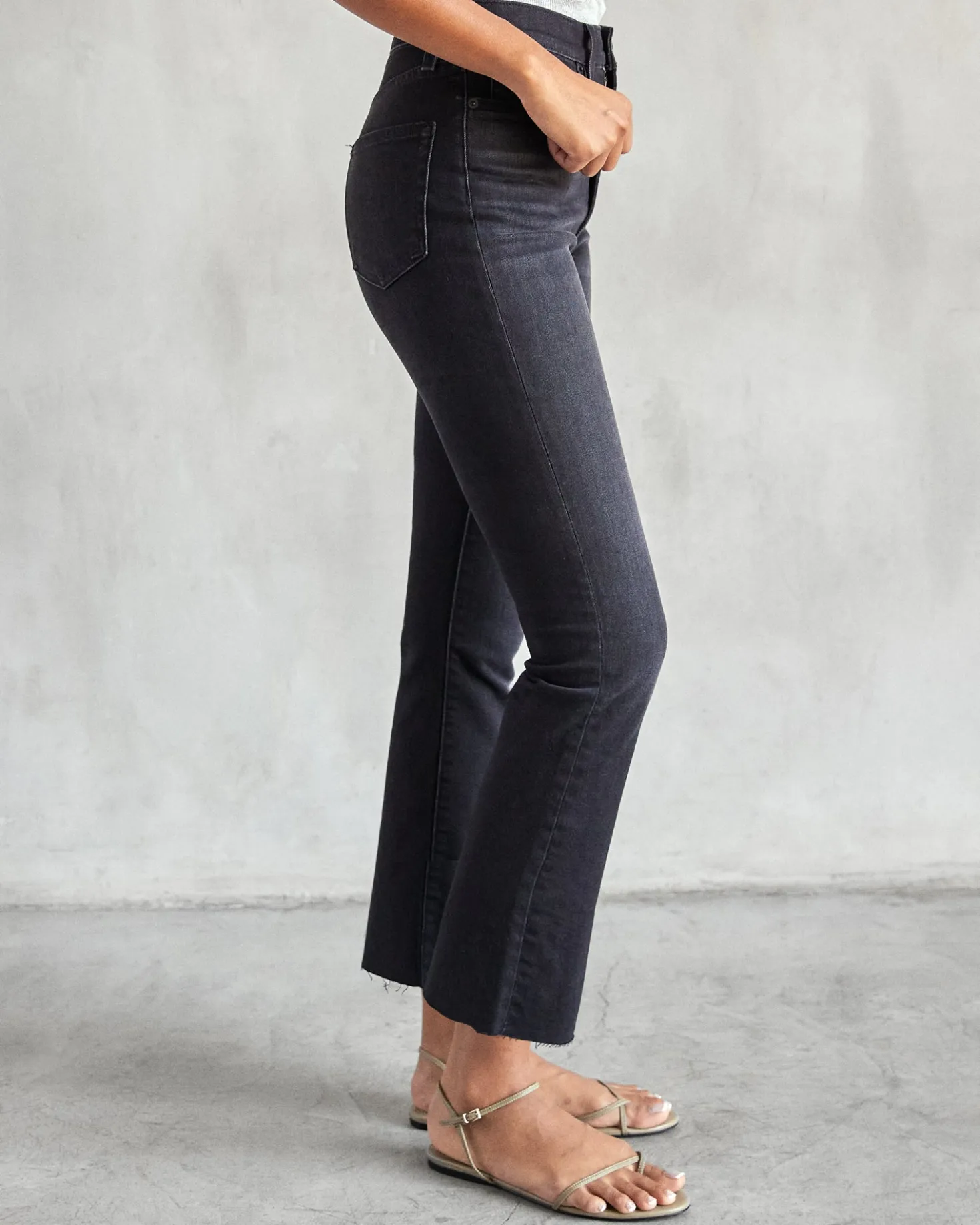 The Costa Crop Jean
