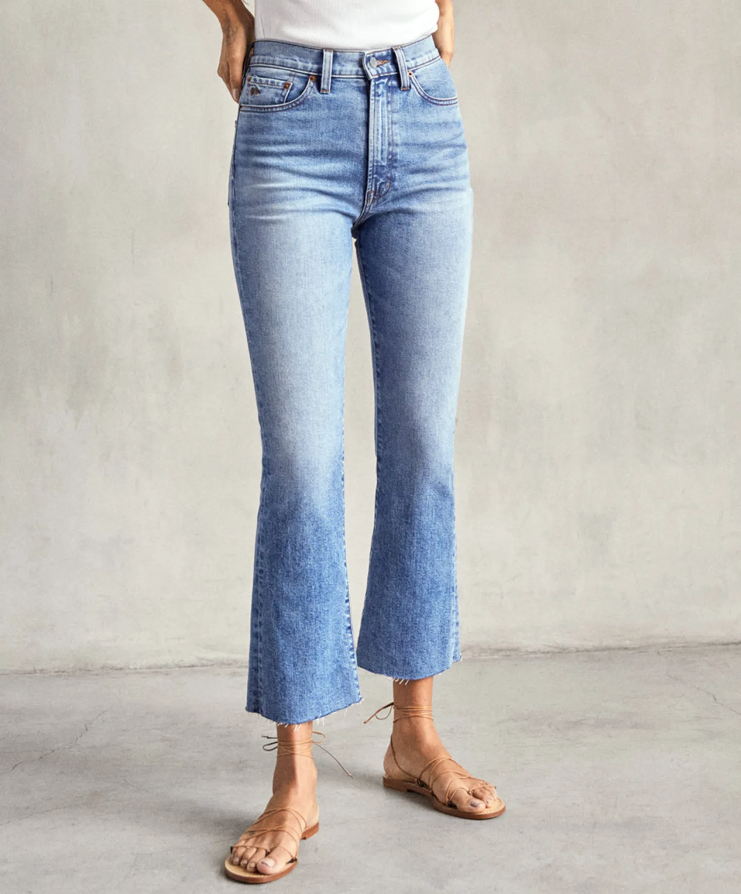 The Costa Crop Jean