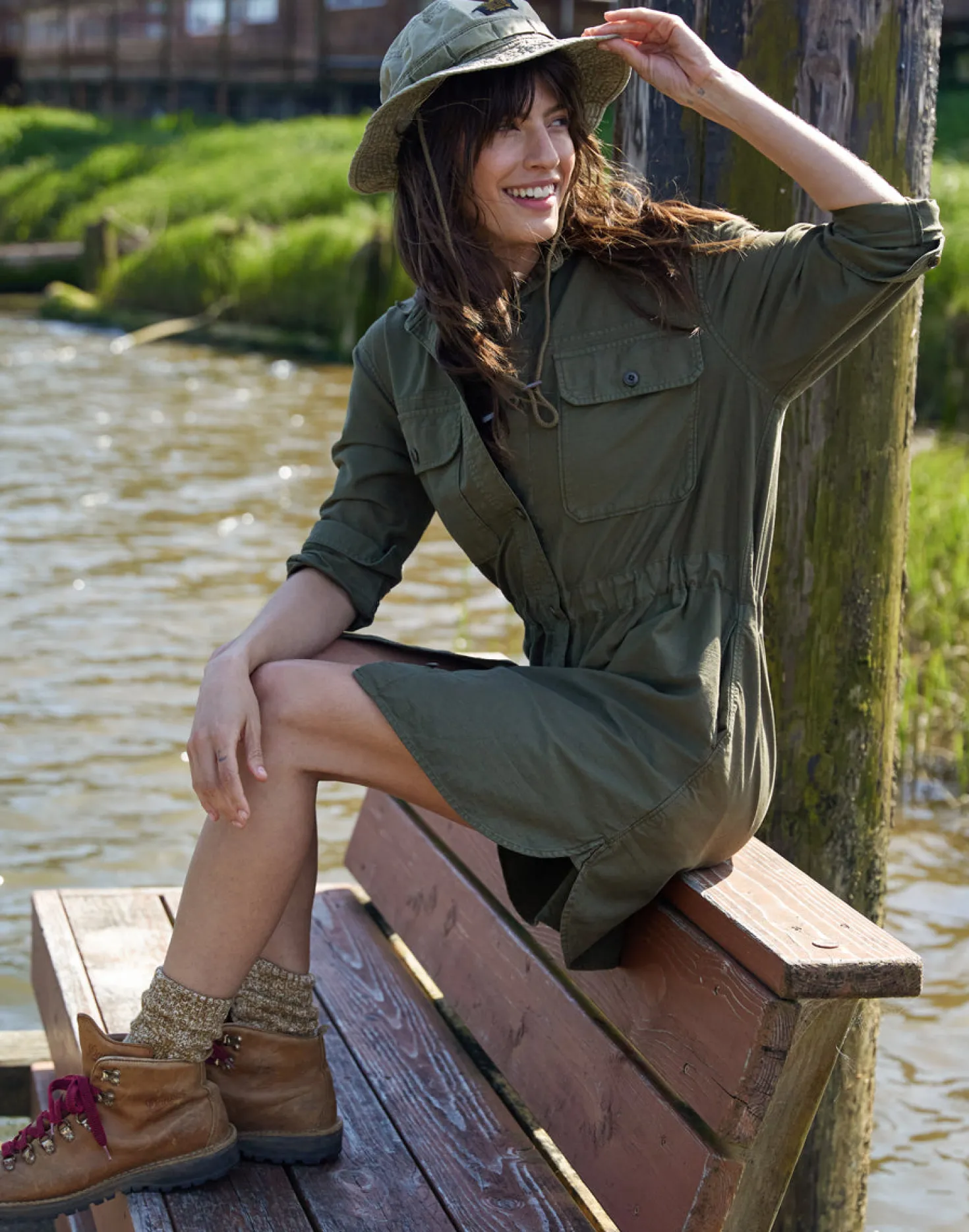 The Traveler Shirt Dress